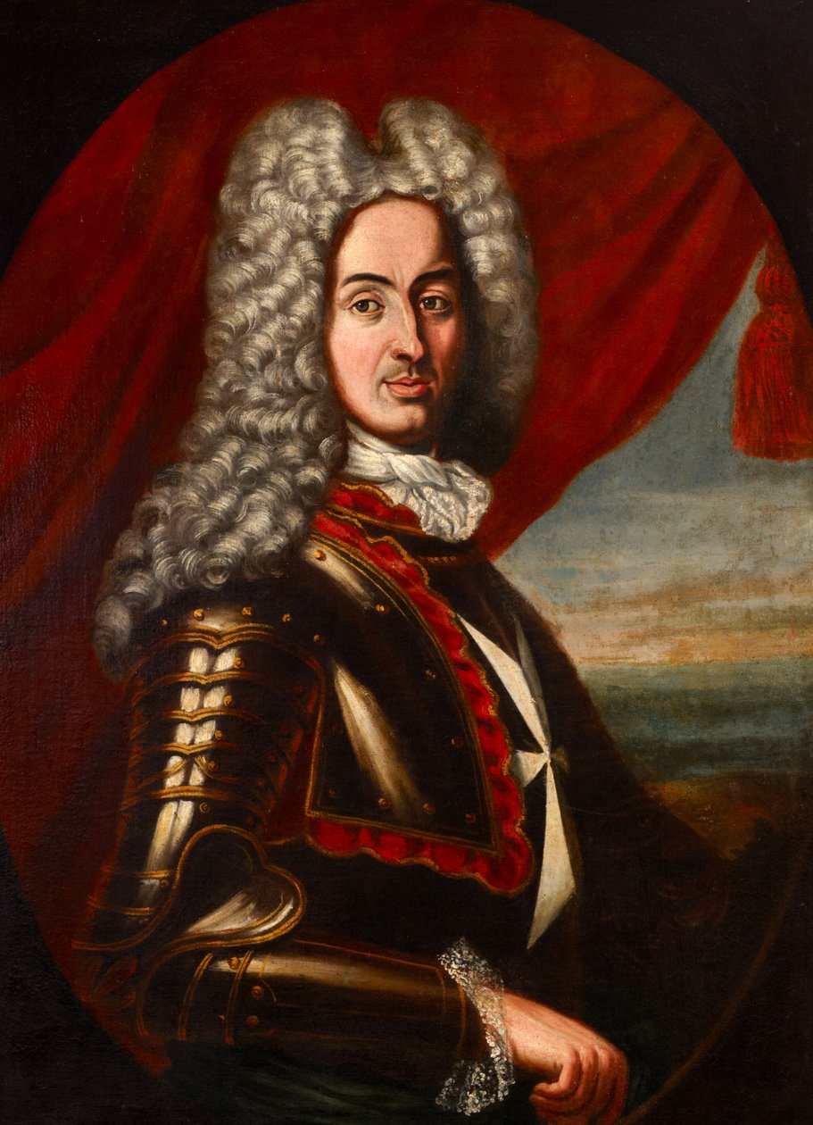 Wielki Mistrz Raimon de Perellos autorstwa Maltese School