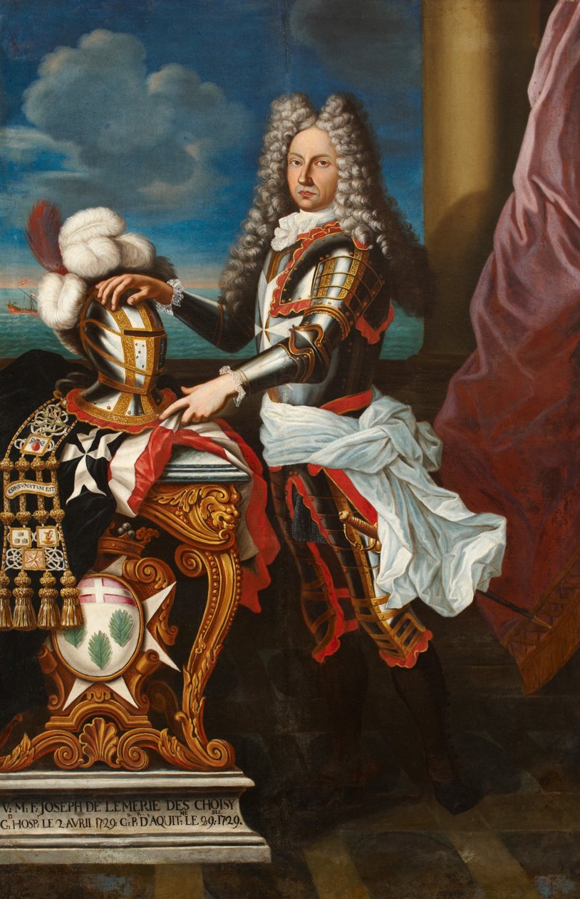 Joseph de Limerie des Choisy, 1729 autorstwa Maltese School