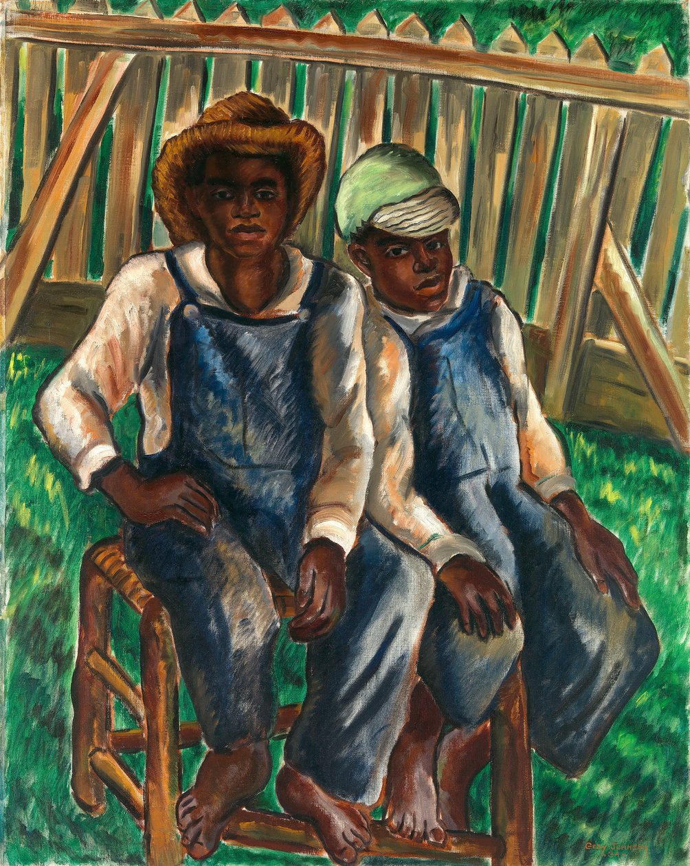 Bracia, 1934. autorstwa Malvin Gray Johnson