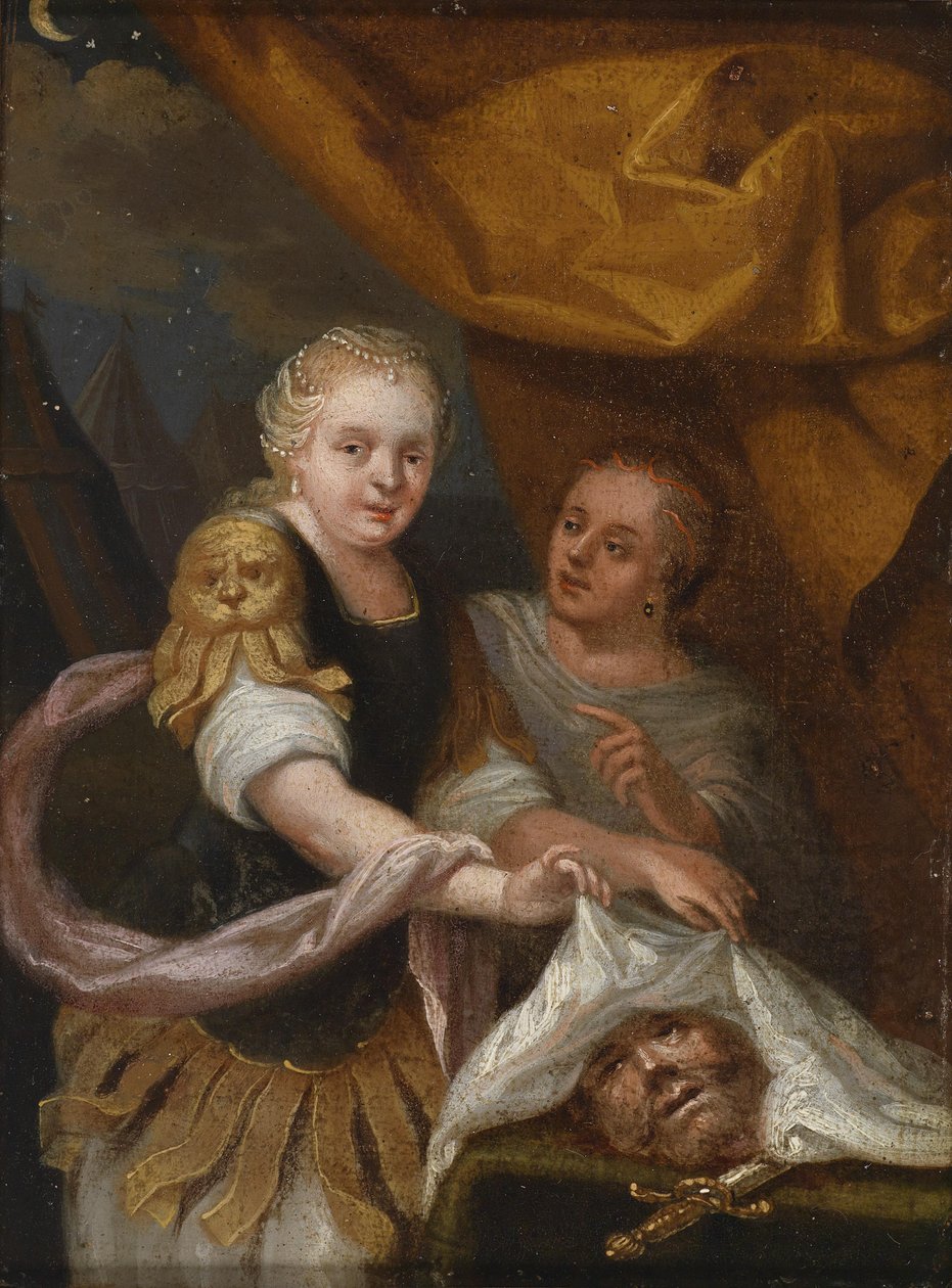 Judyta z głową Holofernesa autorstwa Manner of François Verwilt