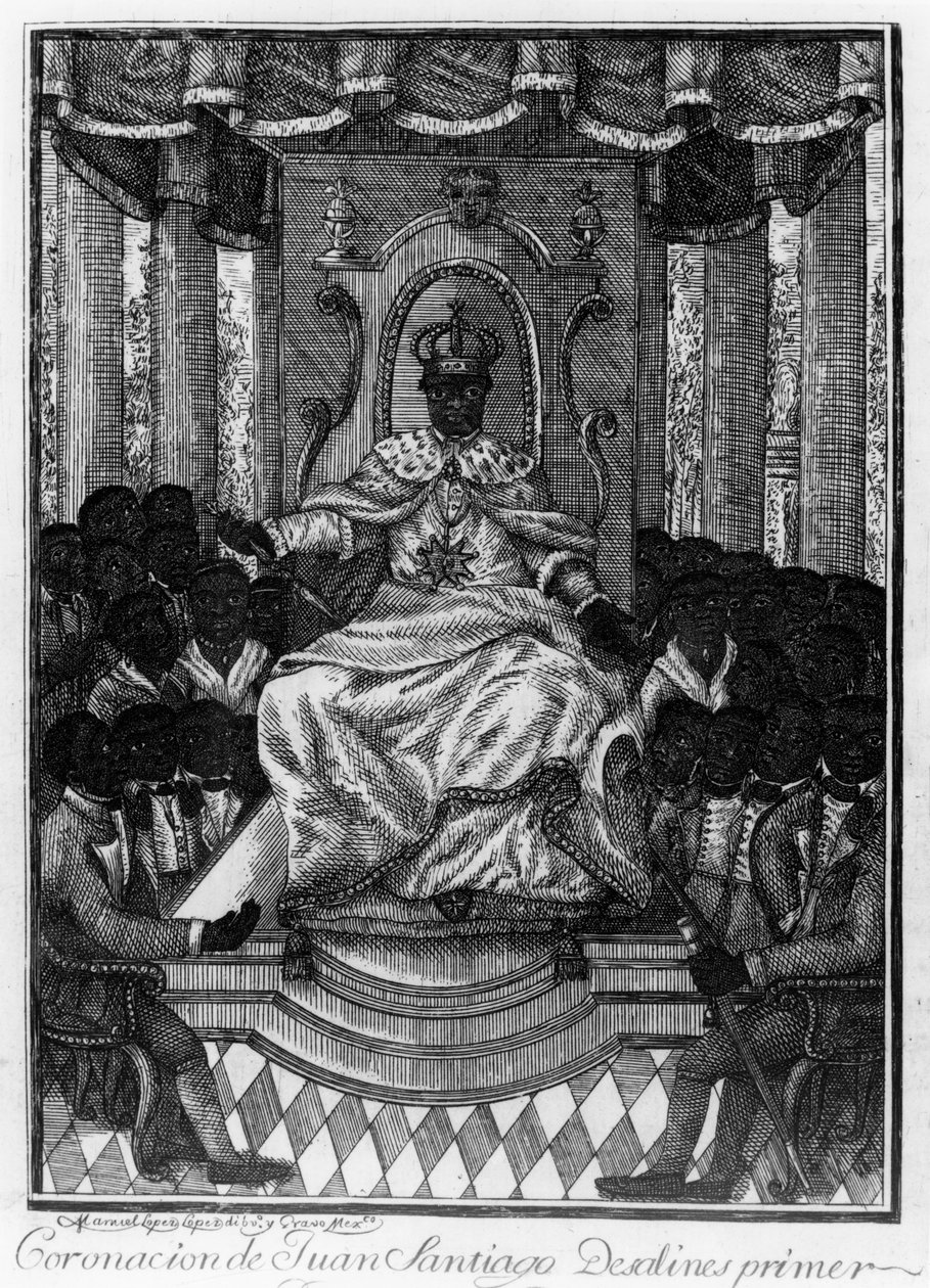 Jean-Jacques Dessalines, cesarz Haiti, 1806 autorstwa Manuel Lopez