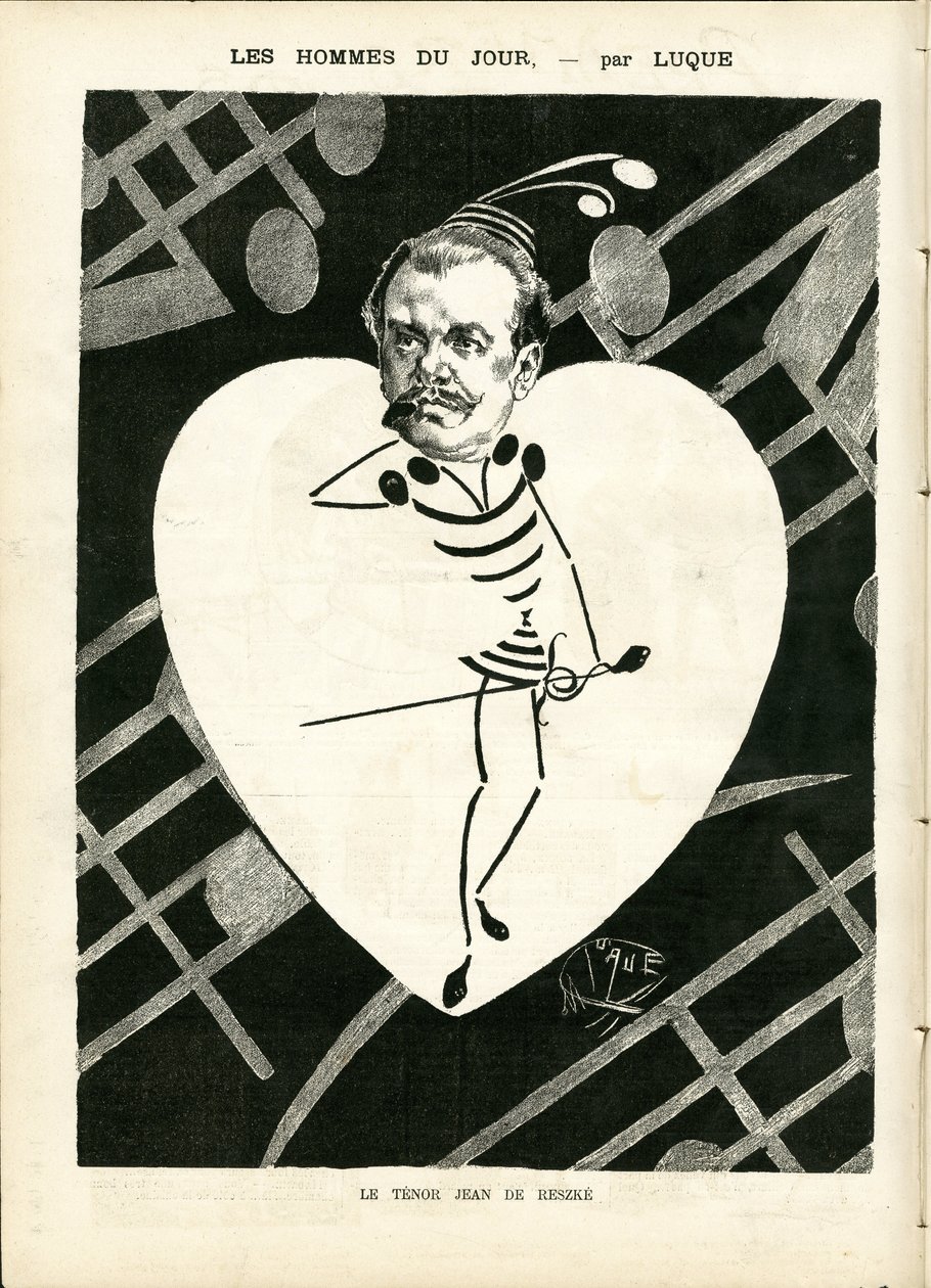 Ilustracja Manuela Luque (1854-1919) w La Caricature (1880) autorstwa Manuel Luque