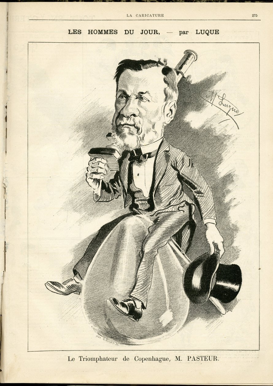 Ilustracja Manuela Luque (1854-1919) w La Caricature (1880) autorstwa Manuel Luque