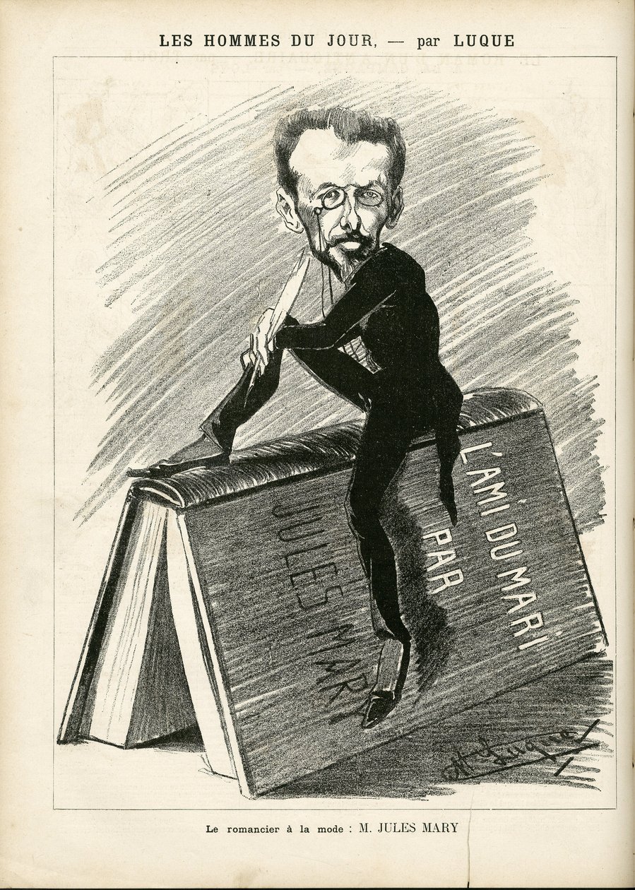 Ilustracja Manuela Luque (1854-1919) w La Caricature (1880) autorstwa Manuel Luque