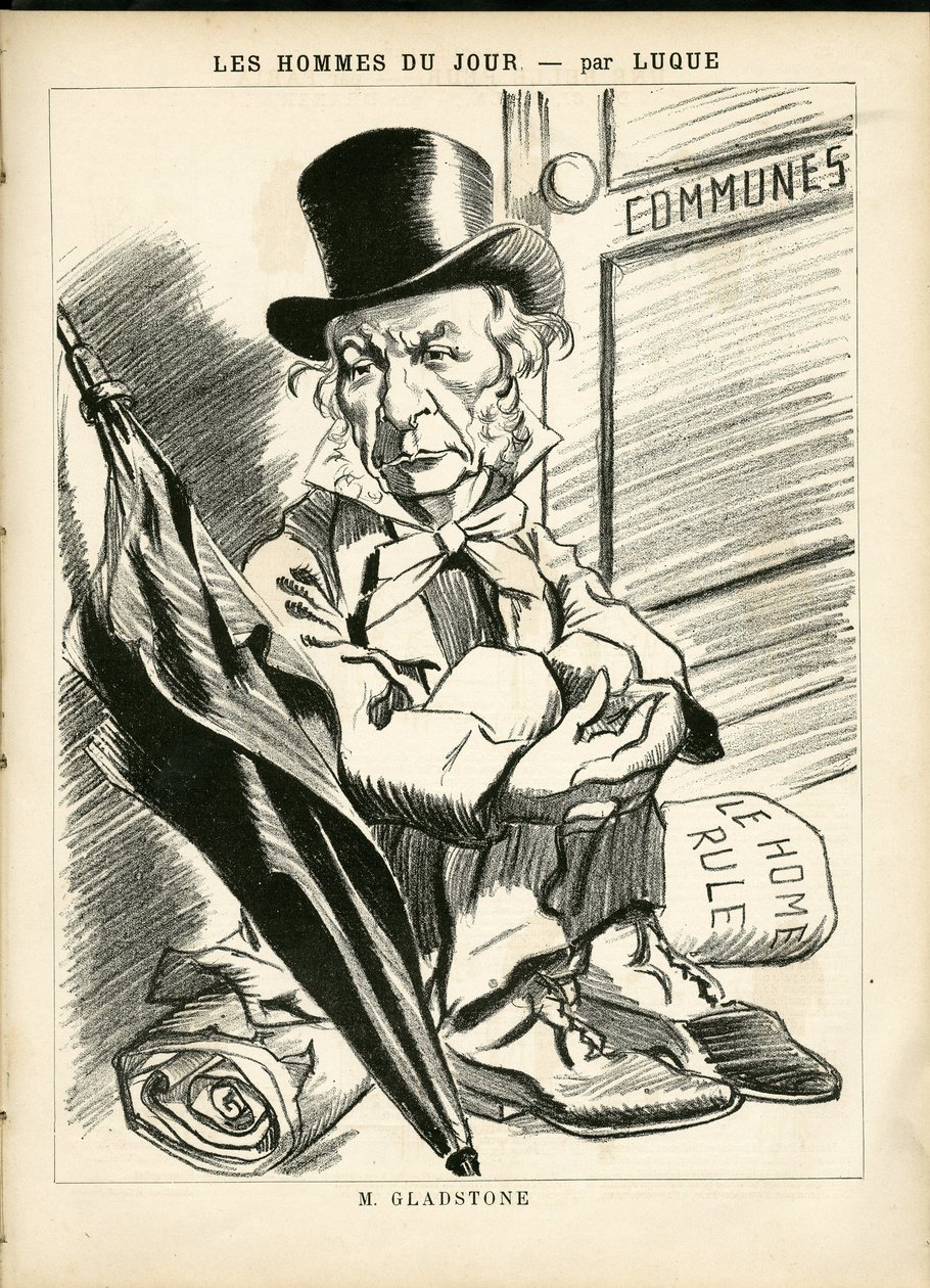 Ilustracja Manuela Luque (1854-1919) w La Caricature (1880) autorstwa Manuel Luque