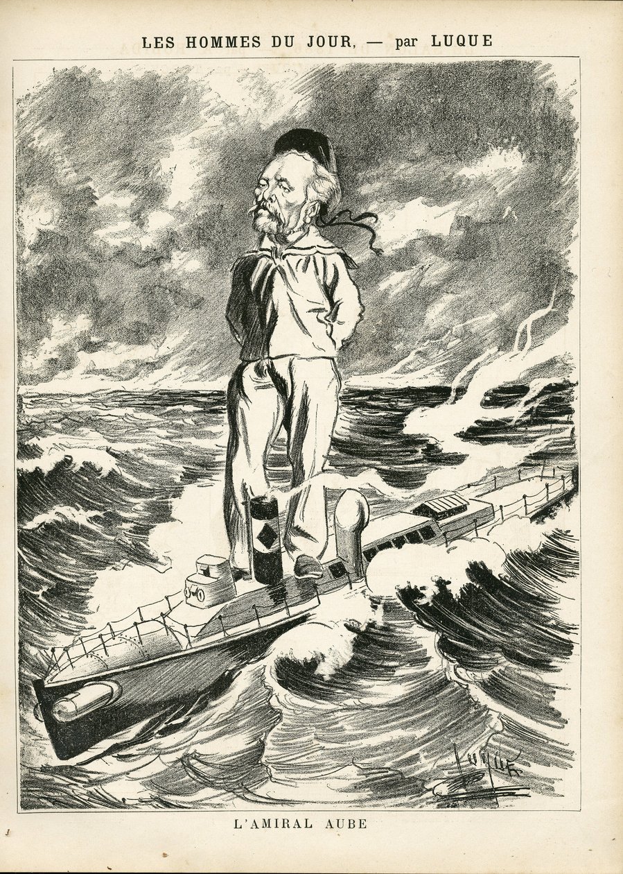Ilustracja Manuela Luque (1854-1919) w La Caricature (1880) autorstwa Manuel Luque