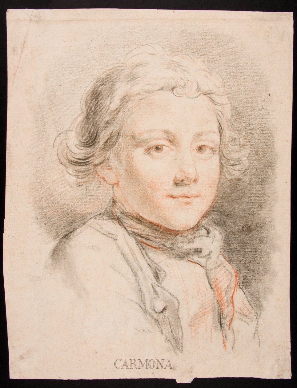 Portret chłopca autorstwa Manuel Salvador Carmona