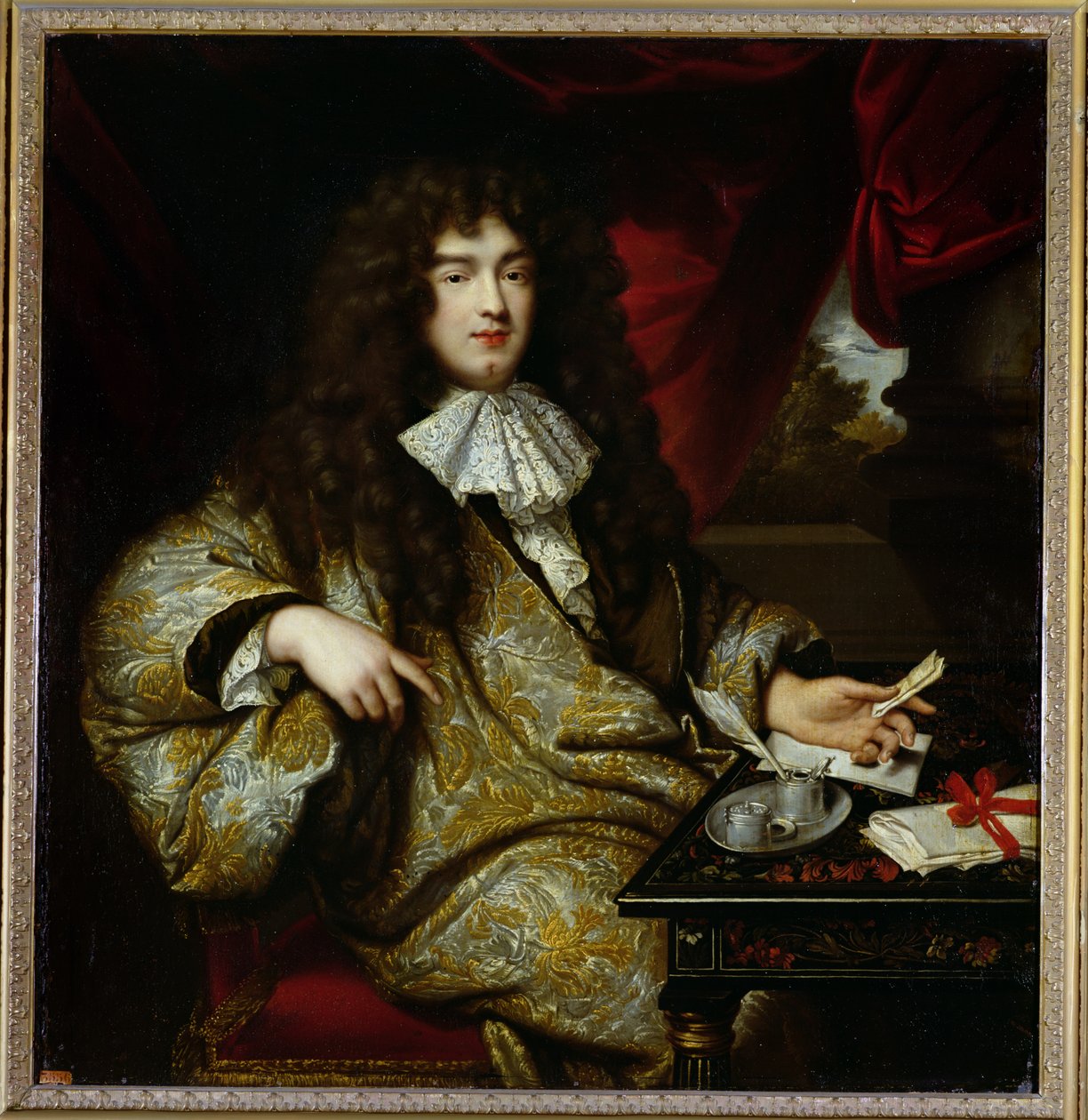 Jean-Baptiste Colbert (1651-90) markiz de Seignelay, 1676 r. autorstwa Jean Marc Nattier