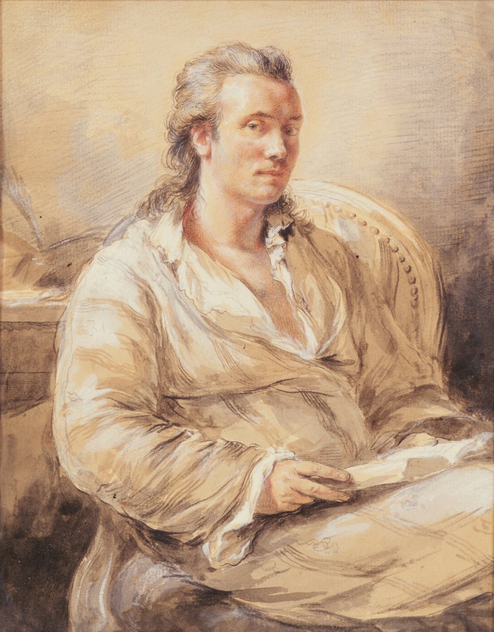 Autoportret autorstwa Marc Theodore Bourrit