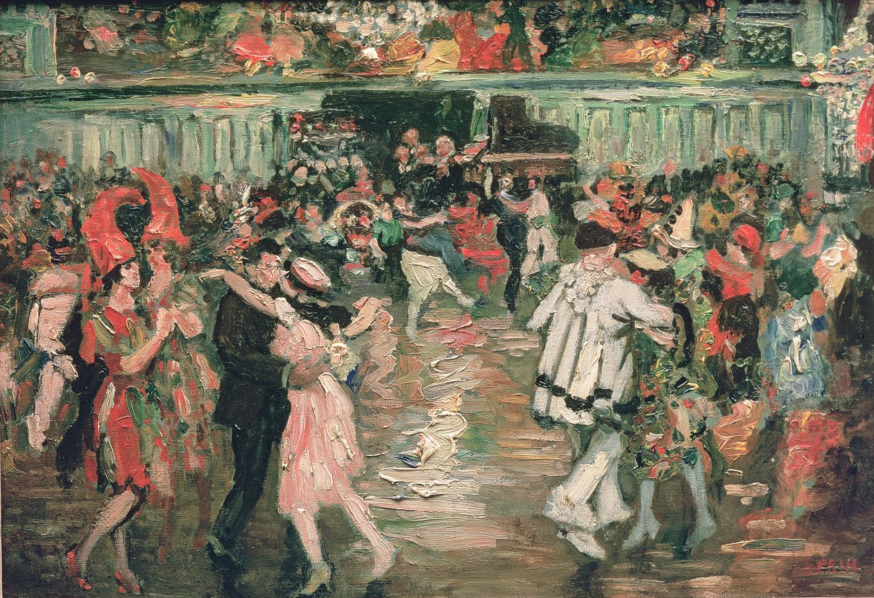 Bal w Moulin Rouge autorstwa Marcel Leprin