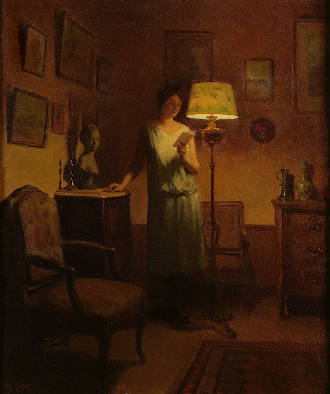 Pani we wnętrzu autorstwa Marcel Rieder