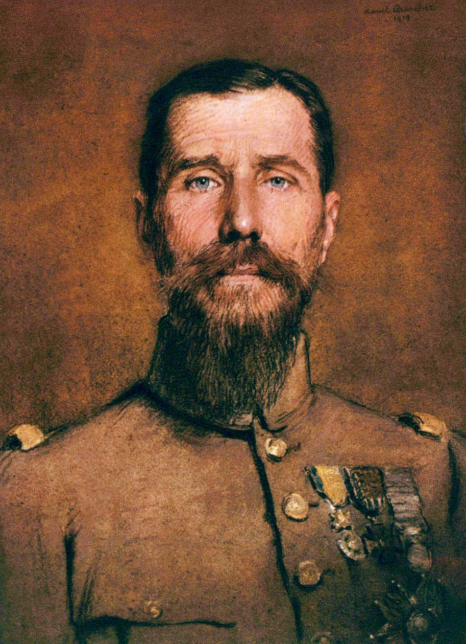 Generał Henri Gouraud (malarstwo autorstwa Marcel Andre Baschet