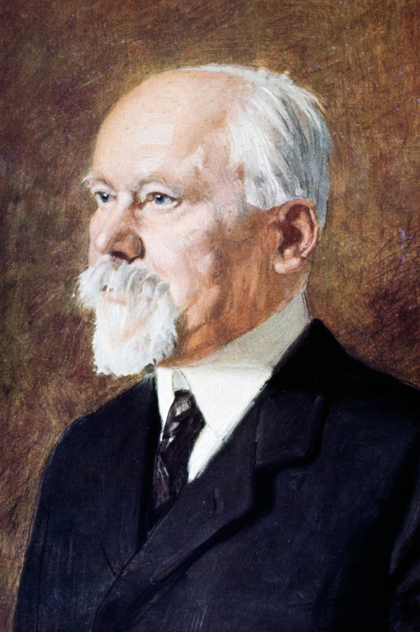 Portret Raymonda Poincare (Bar-le-Duc autorstwa Marcel Andre Baschet