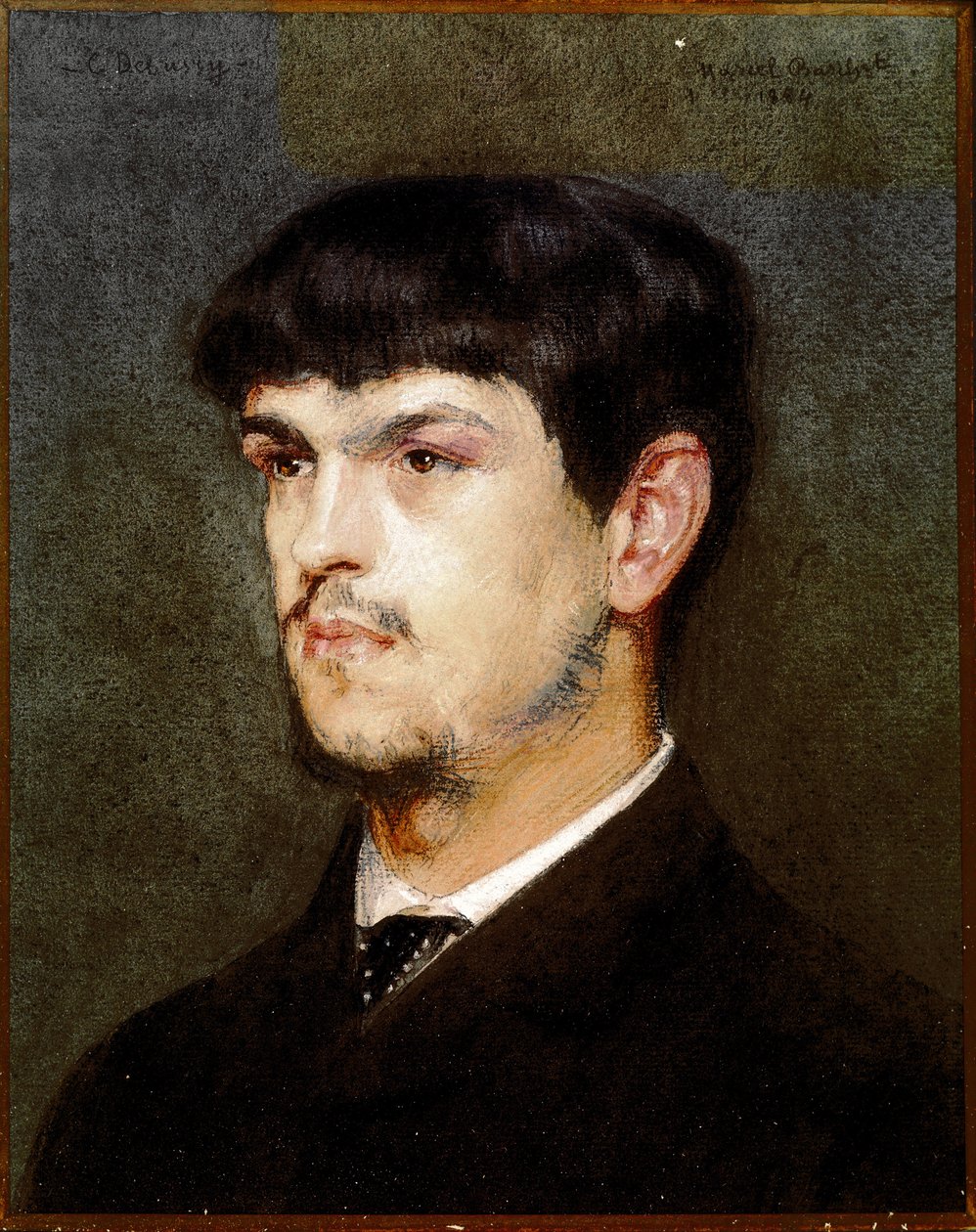 Portret francuskiego kompozytora Claude