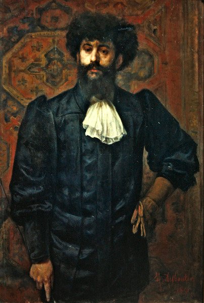 Portret Josepha Peladena, 1891 autorstwa Marcellin Gilbert Desboutin