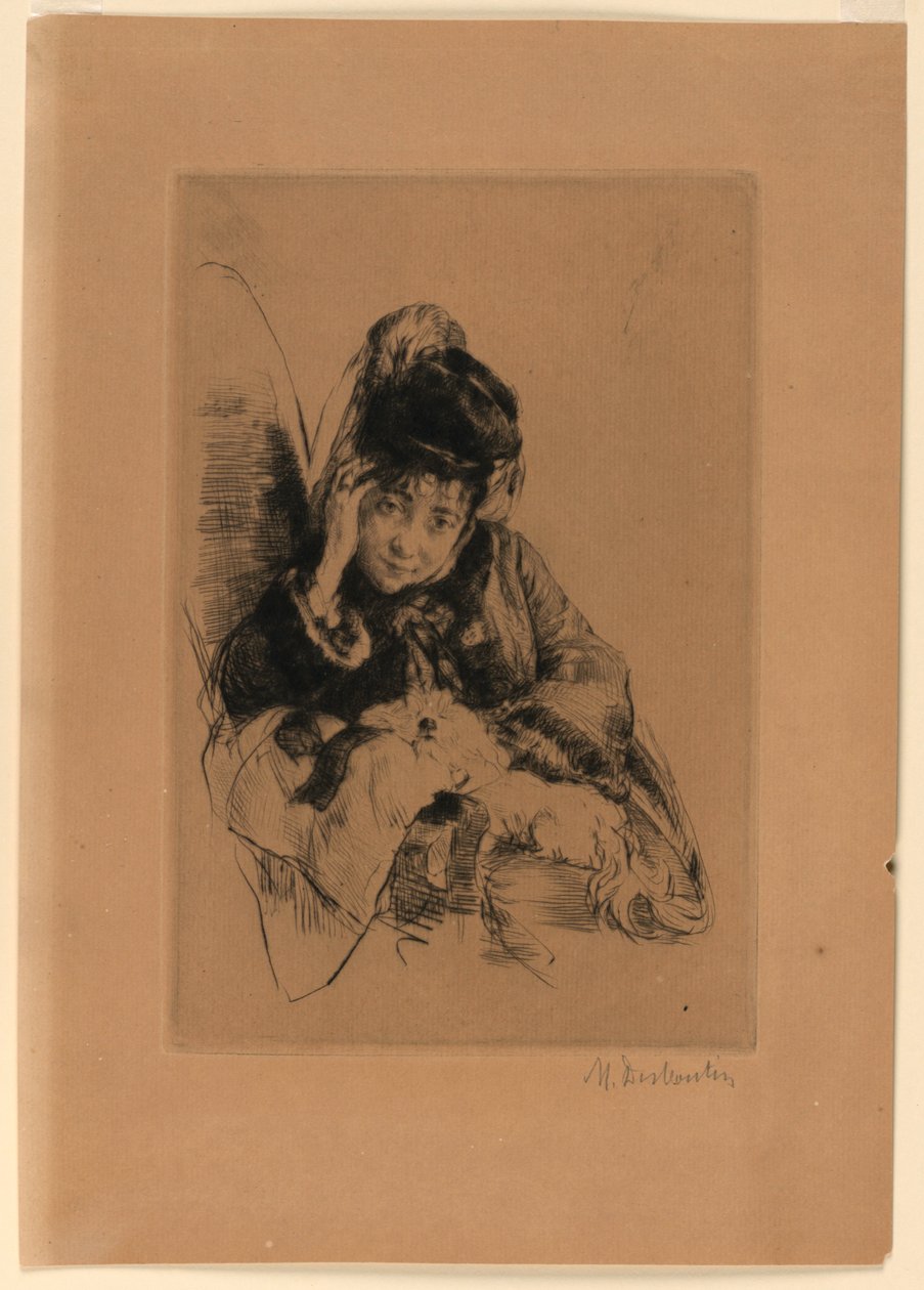 Madame Desboutin autorstwa Marcellin Desboutin