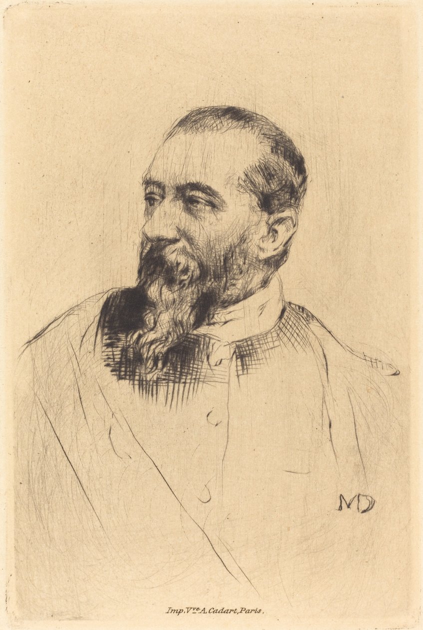 Alfons Karr autorstwa Marcellin Gilbert Desboutin