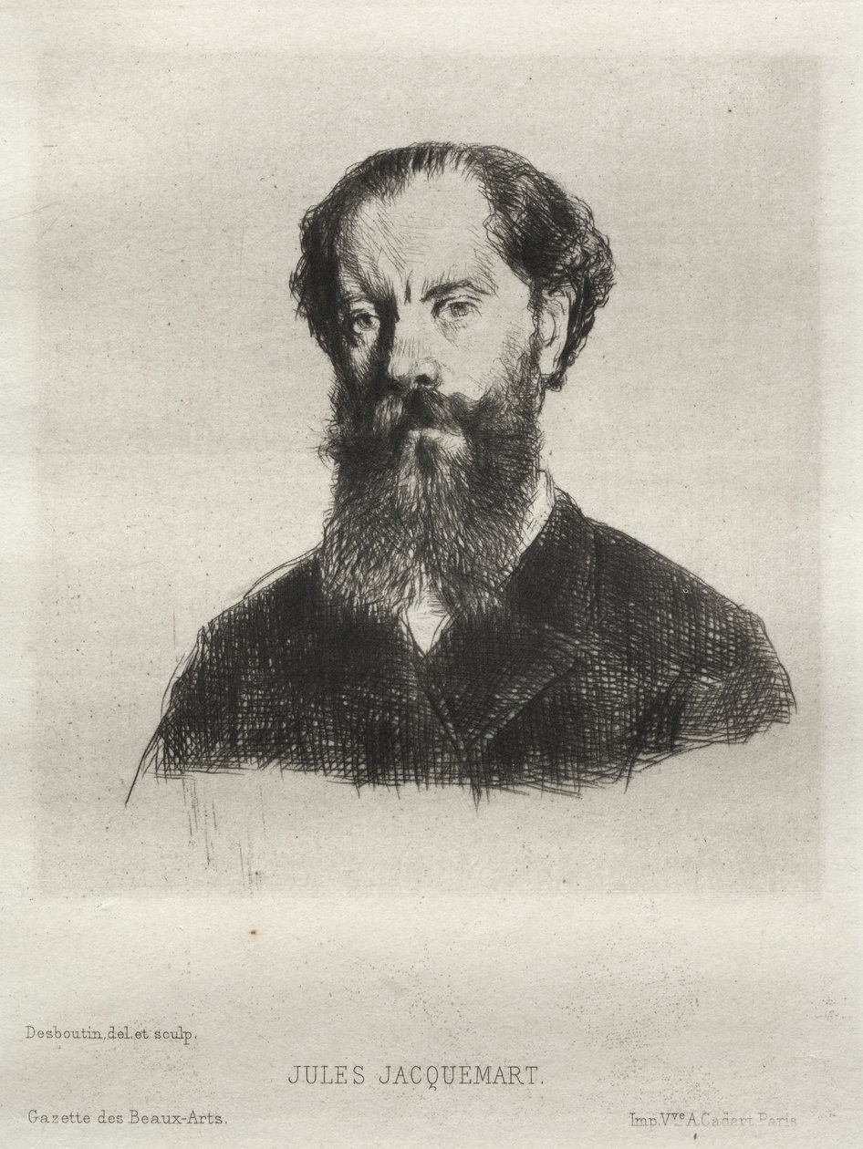 Jules Jacquemart autorstwa Marcellin Gilbert Desboutin