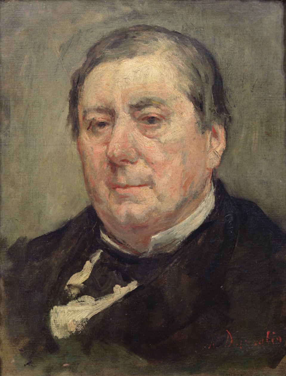 Portret Eugeniusza Labiche (1815-1888) (malarstwo) autorstwa Marcellin Gilbert Desboutin