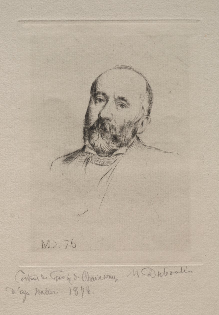Puvis de Chavannes autorstwa Marcellin Gilbert Desboutin