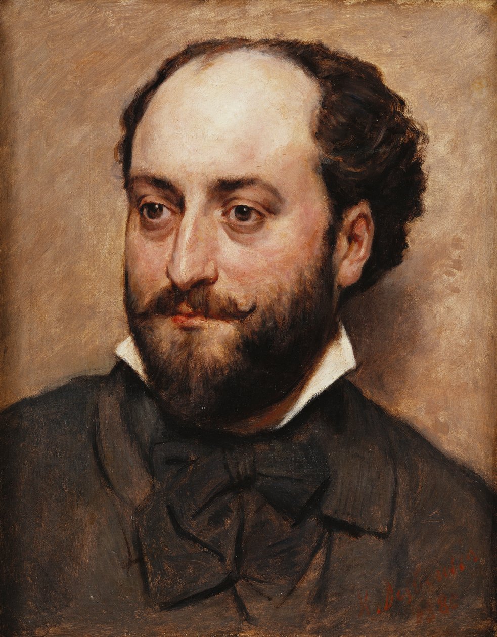 Przyjaciel malarza; L”Ami du Peintre, 1880 autorstwa Marcellin Gilbert Desboutin