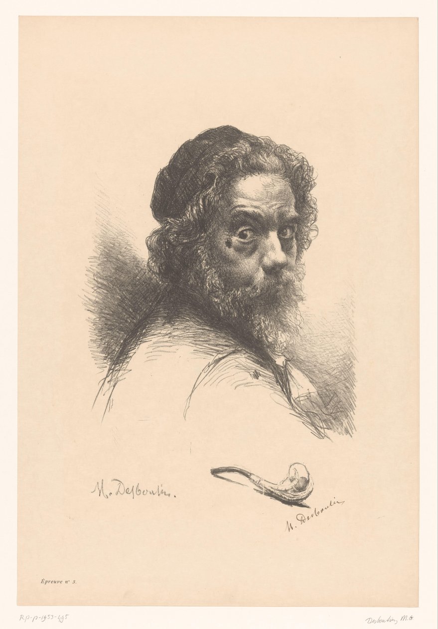 Autoportret autorstwa Marcellin Gilbert Desboutin