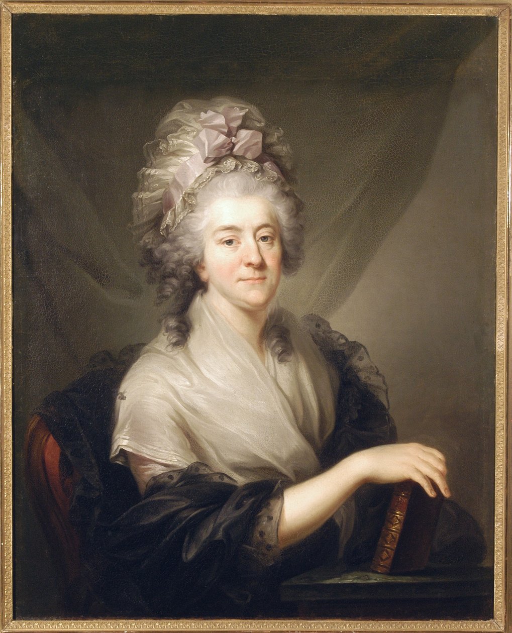 Countess Franciszka Rzewuska, née Cetner, c.1780 autorstwa Marcello Bacciarelli