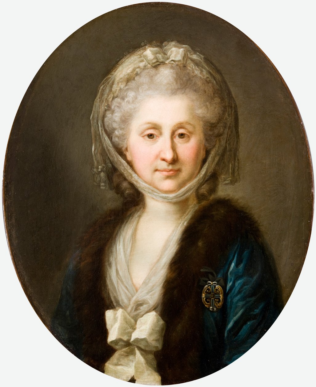 Polish: Portret Ludwiki z Poniatowskich Zamoyskiej Portrait of Ludwika Zamoyska née Poniatowska autorstwa Marcello Bacciarelli