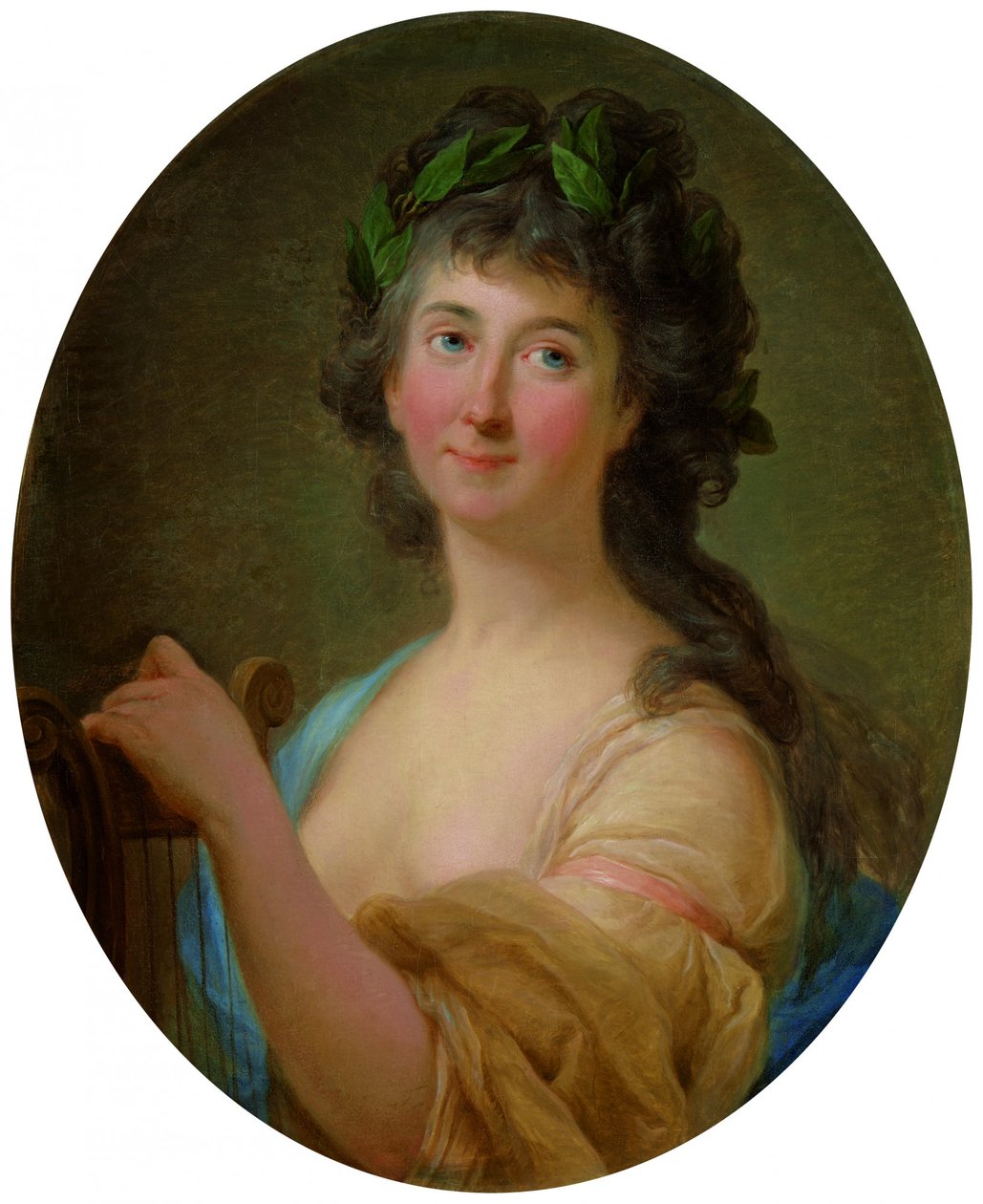 Portret Katarzyny Gattai Thomatis jako Muzy autorstwa Marcello Bacciarelli