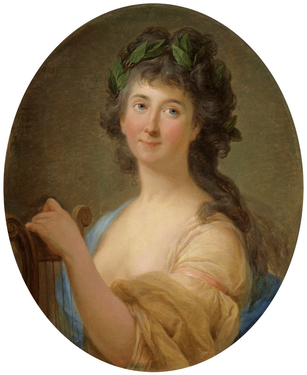 Portret Katarzyny Gattai Tomatis jako muzy autorstwa Marcello Bacciarelli