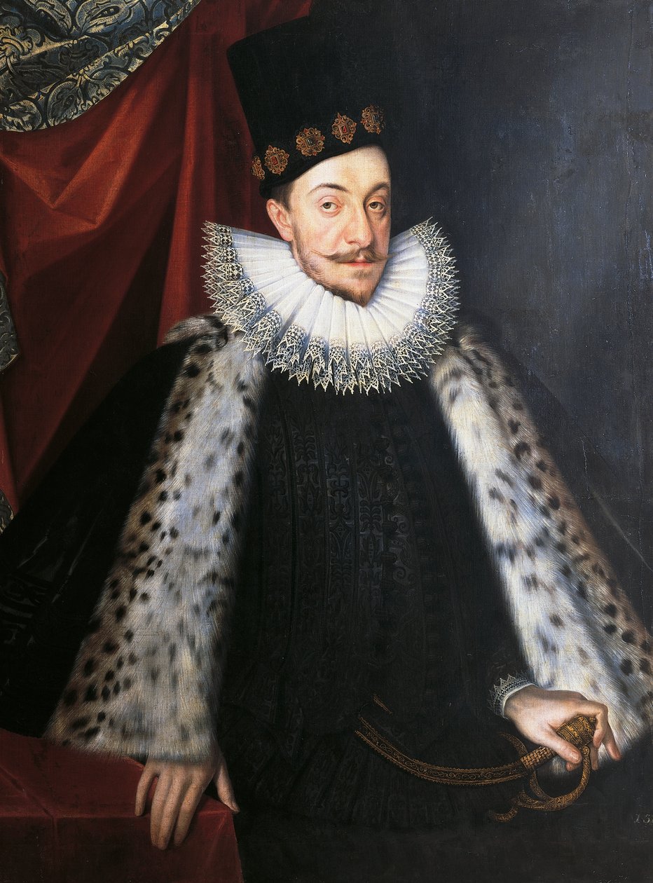 Portret Zygmunta III Wazy, króla Szwecji i Polski, autorstwa Marcina Kobera, obraz autorstwa Marcin Kober