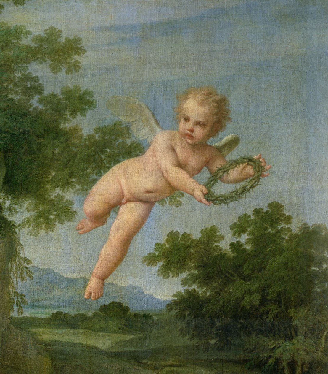 Pokutująca Maria Magdalena, 1700-05 (detal 68660) autorstwa Marcantonio Franceschini