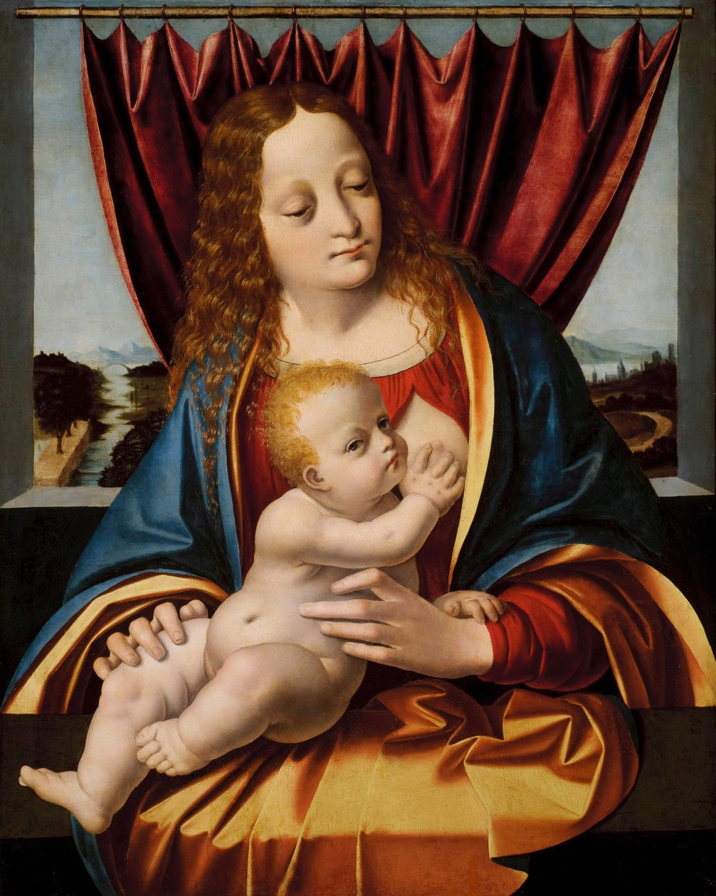 Madonna z Dzieciątkiem autorstwa Marco dOggiono