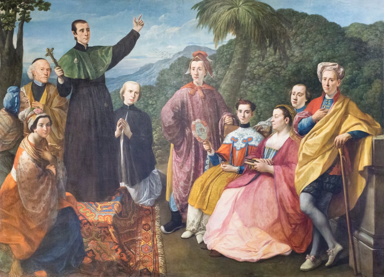 Portret rodziny Quarantotti autorstwa Marco Benefial