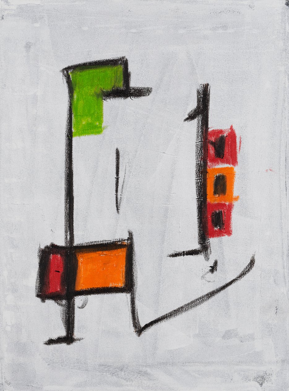 Obcy, 2024 (media mieszane) autorstwa Marco Campedelli
