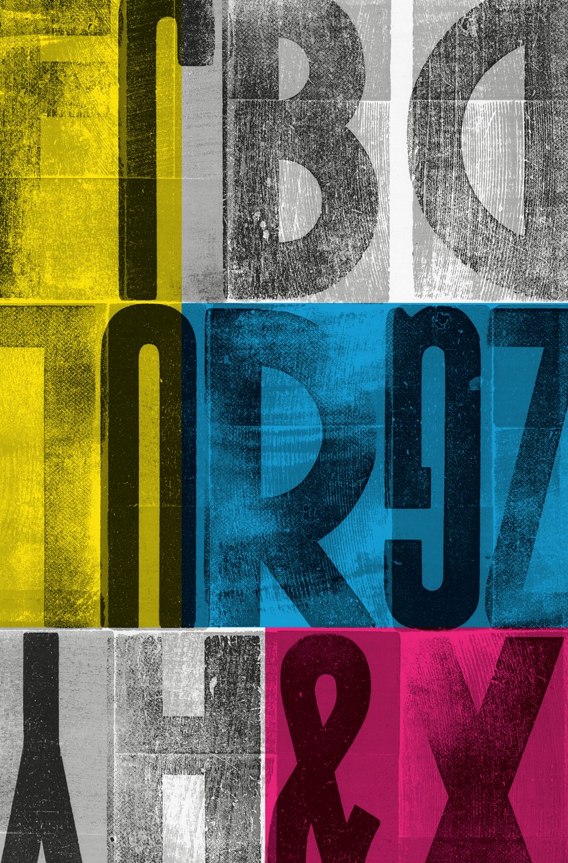 Listy, 2014 (drzeworyt na papierze) autorstwa Marco Campedelli