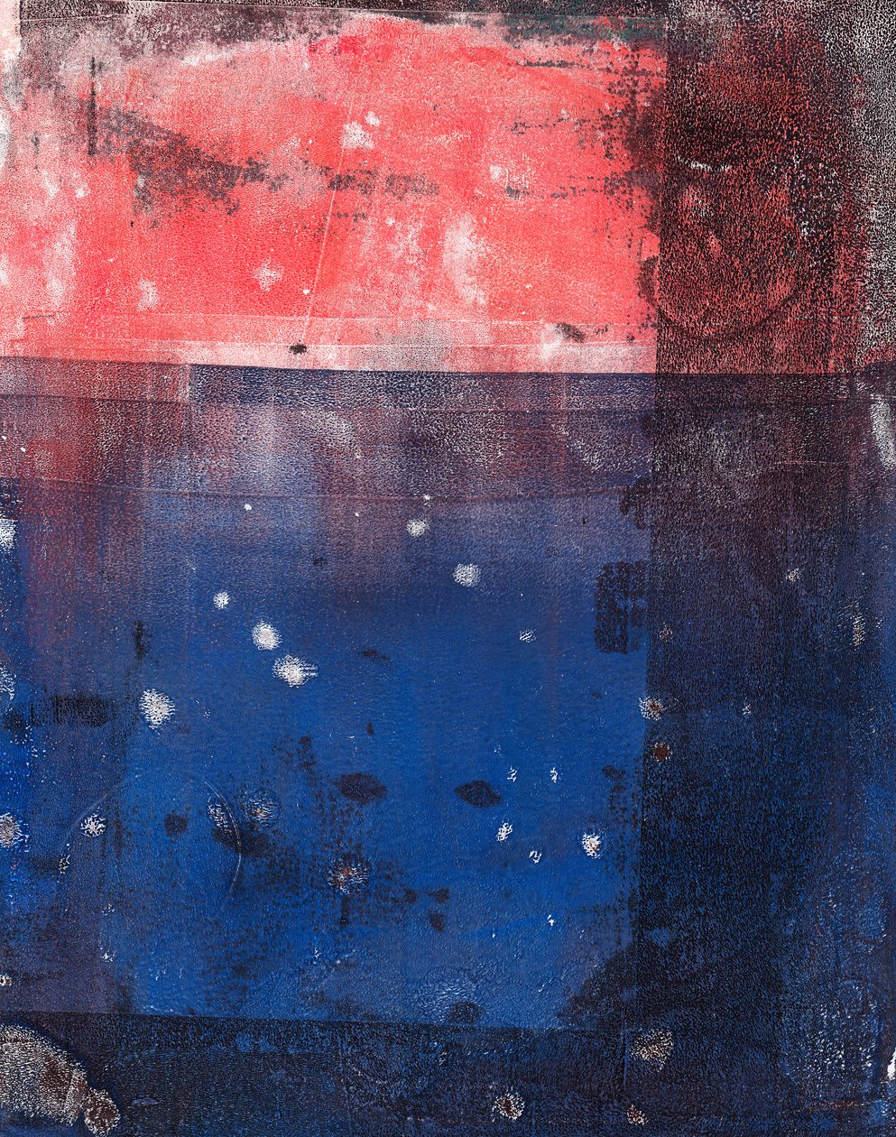 Bez tytułu 53, 2024 (monotypia) autorstwa Marco Campedelli