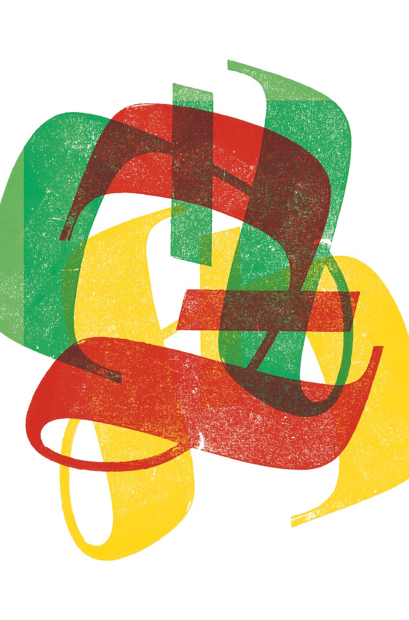 Z, 2014 (drzeworyt na papierze) autorstwa Marco Campedelli
