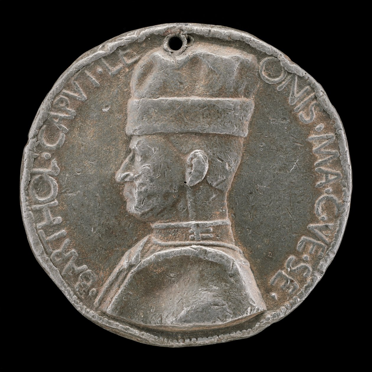 Bartolommeo Colleone z Bergamo, 1400-1475, Condottiere [awers], 1454 lub później. autorstwa Marco Guidizani