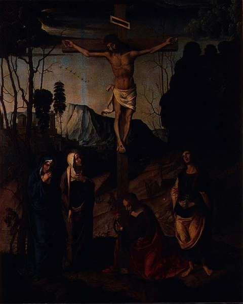 Ukrzyżowanie, ok. 1510 (panel) autorstwa Marco Palmezzano