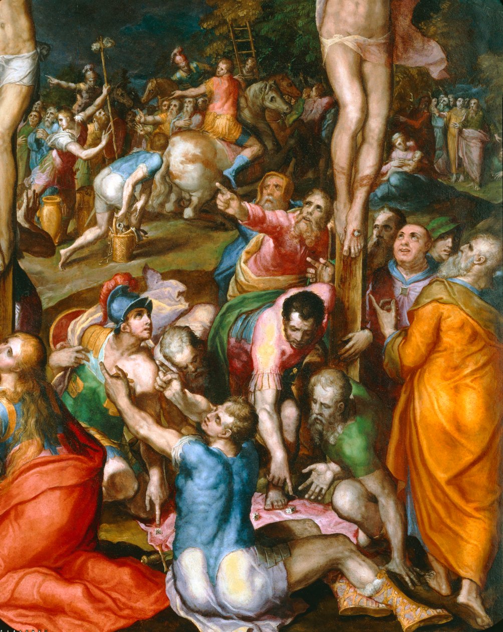 Ukrzyżowanie, szczegół ... autorstwa Marco dal Pino