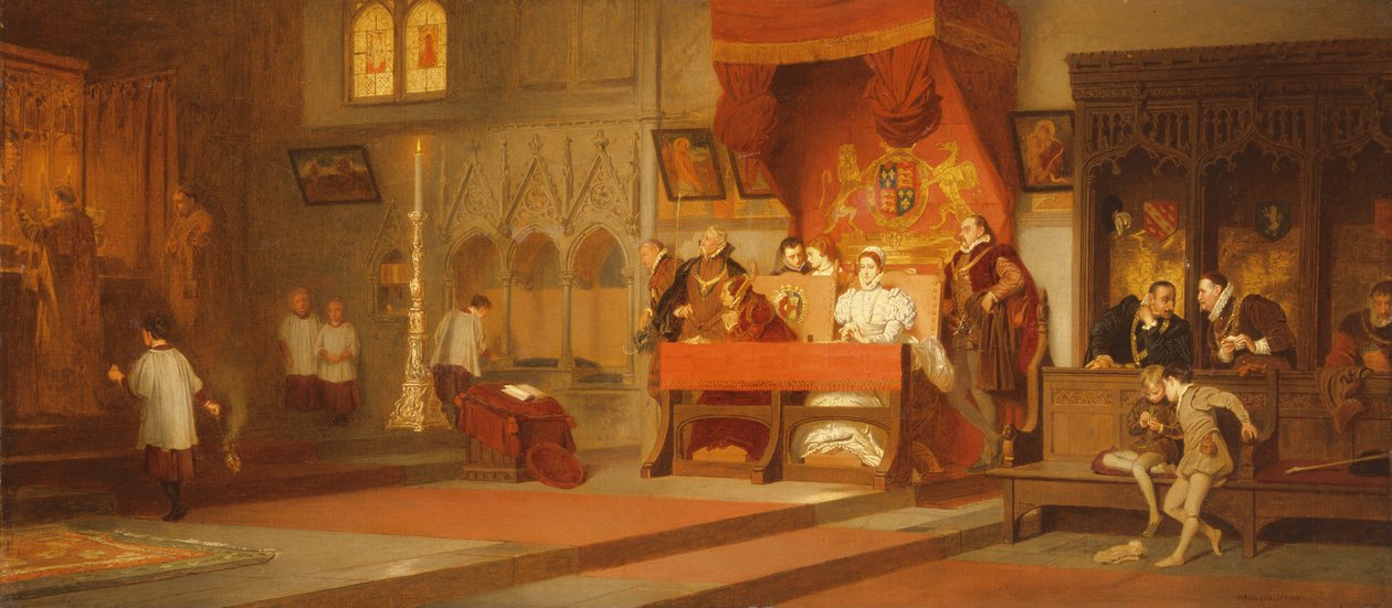 Księżniczki Tudorów autorstwa Marcus Stone