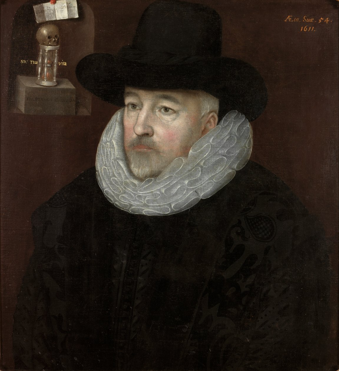 Portret mężczyzny autorstwa Marcus Garret Gheeraerts the Younger