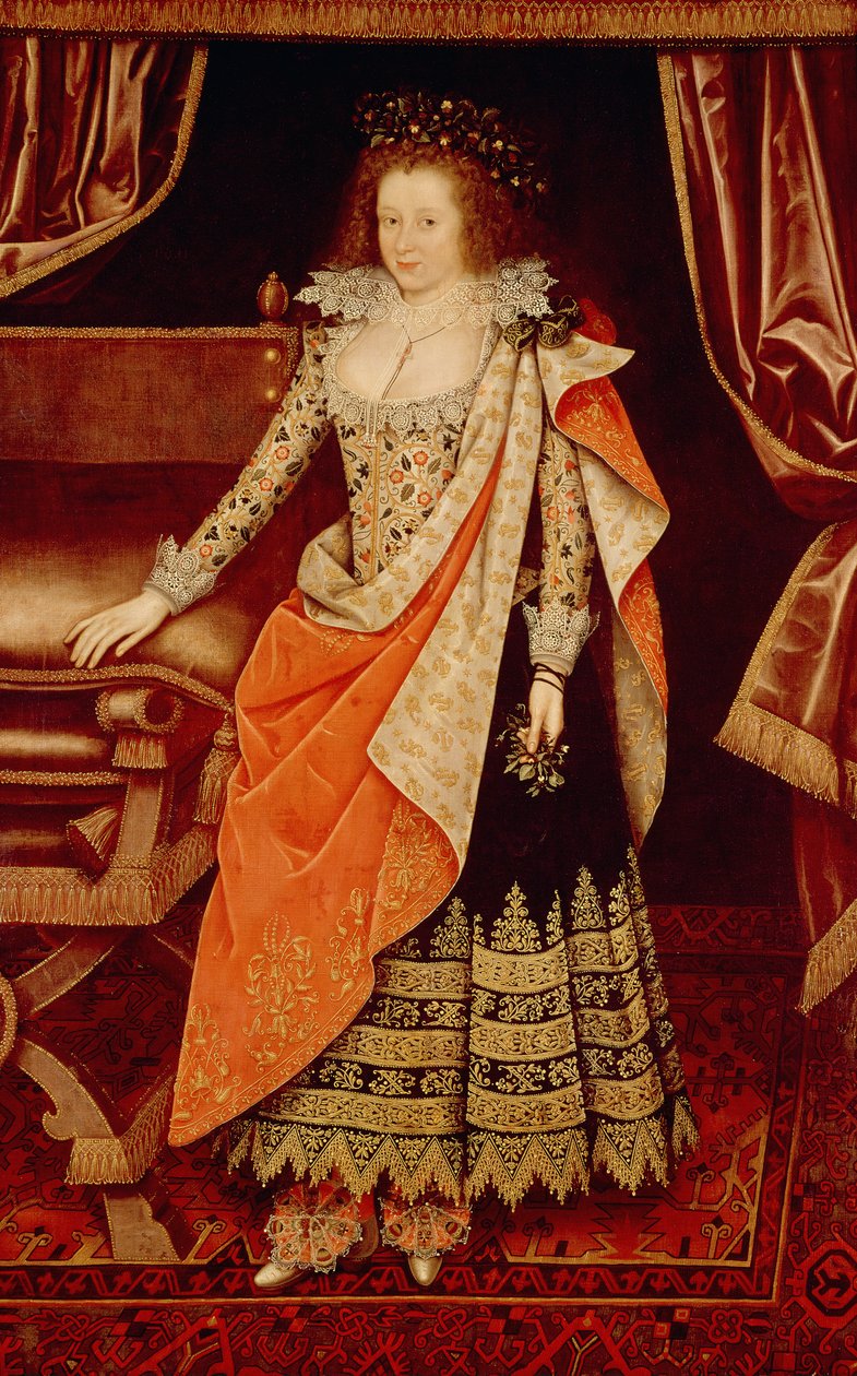 Frances Howard, hrabina Hertford, 1611 r. autorstwa Marcus Garret Gheeraerts the Younger