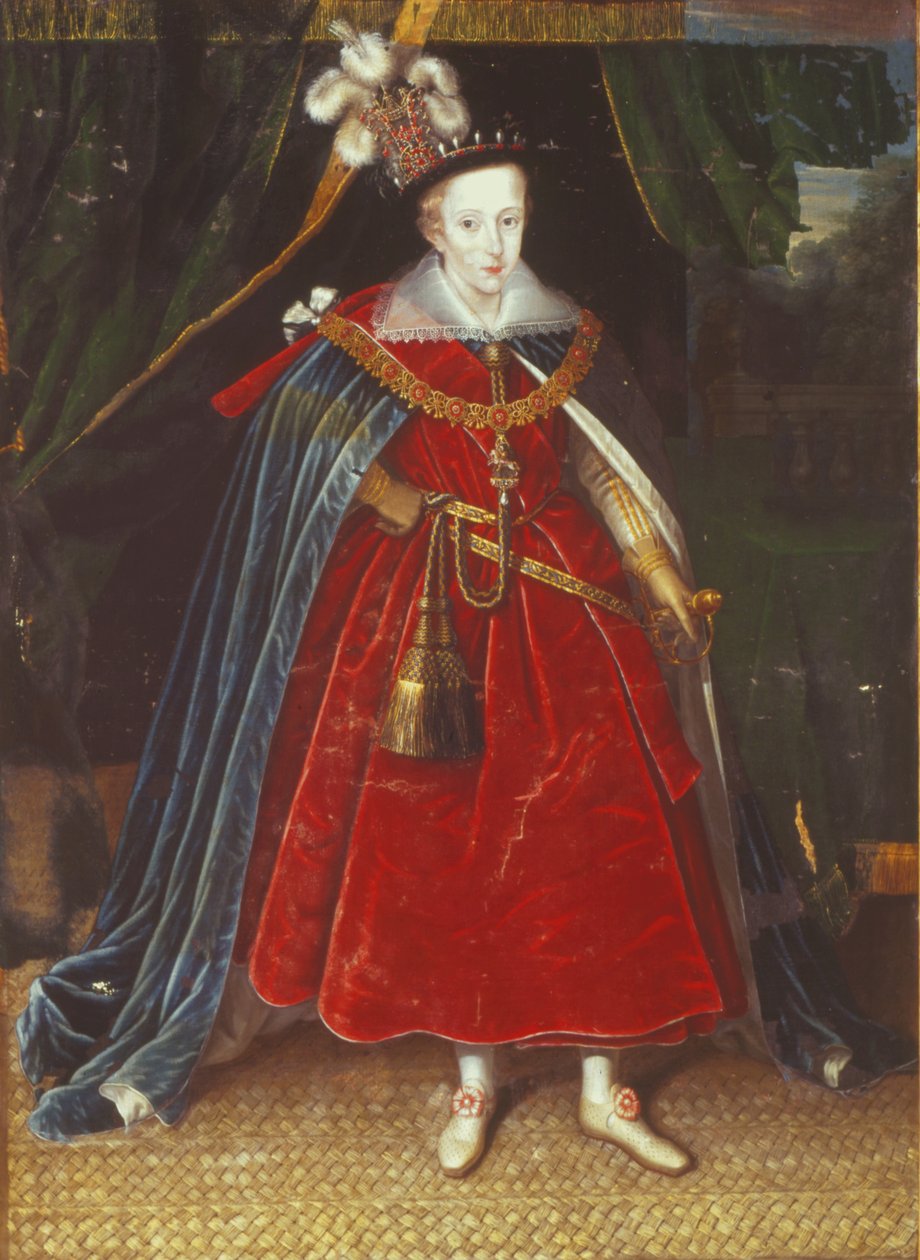 Henryk, książę Walii, ok. 1603 autorstwa Marcus Garret Gheeraerts the Younger