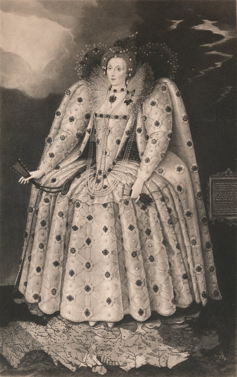 Królowa Elżbieta, 1592, 1904 autorstwa Marcus Garret Gheeraerts the Younger
