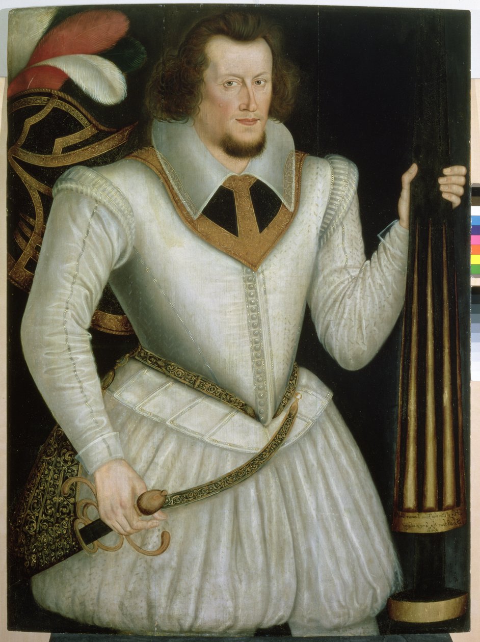 Portret Roberta Devereux, 2. hrabiego Essex autorstwa Marcus Gheeraerts