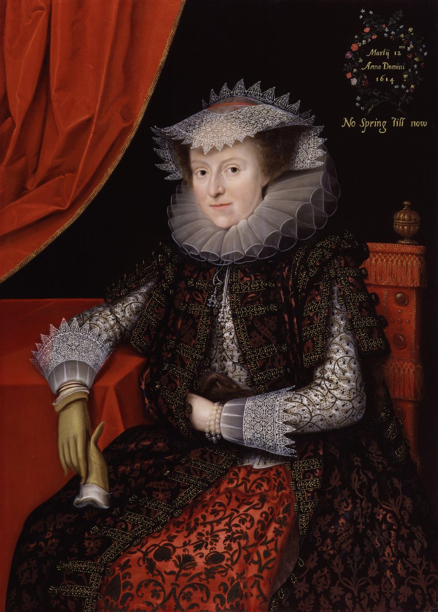 Mary, Lady Scudamore autorstwa Marcus Gheeraerts the Younger