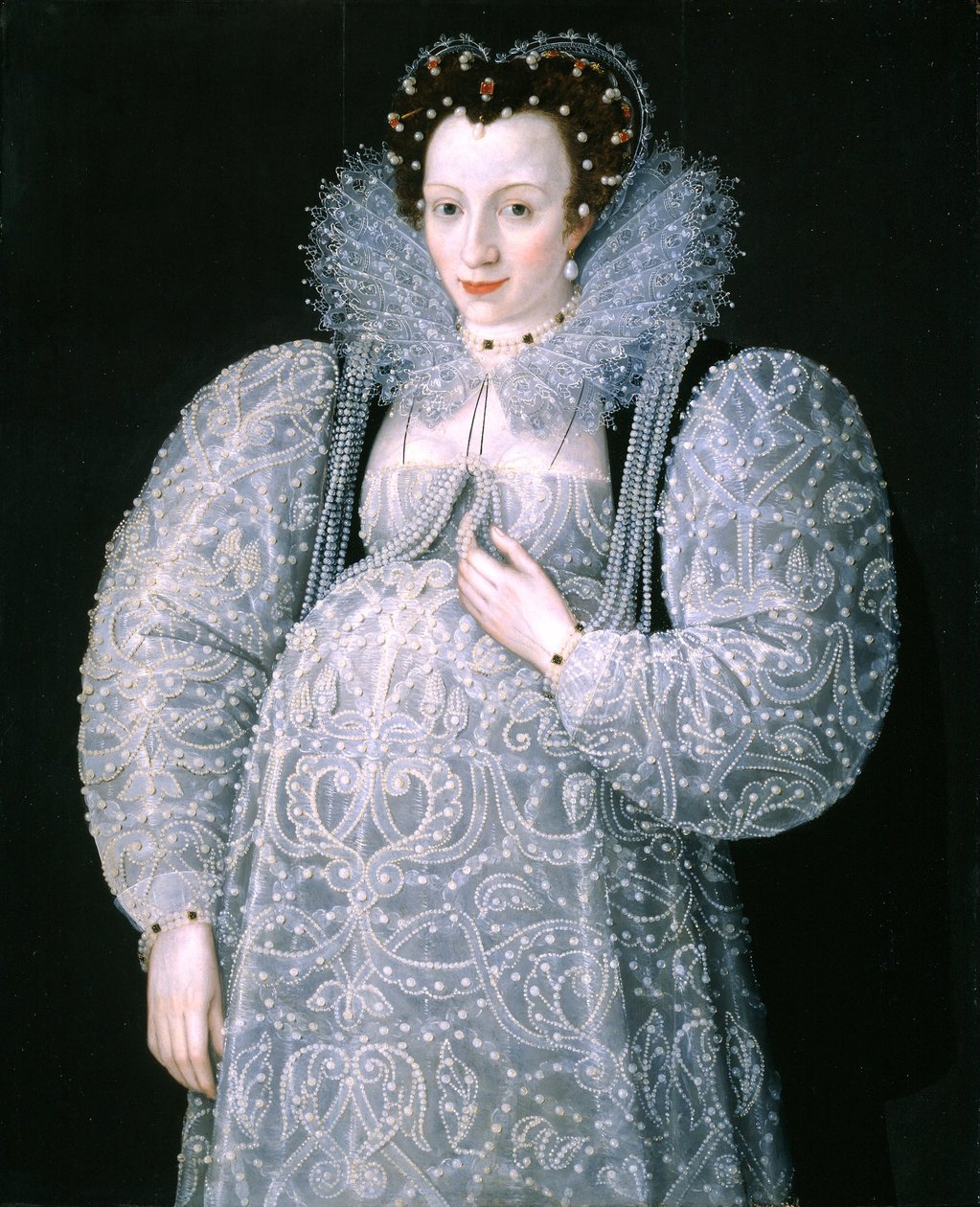Portret nieznanej damy autorstwa Marcus Garret Gheeraerts the Younger