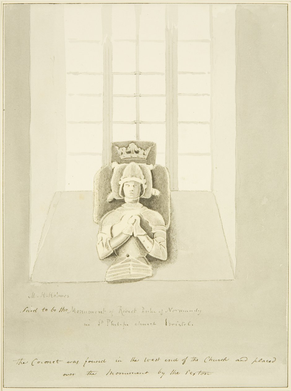 Wizerunek Roberta, księcia Normandii, w St Philip